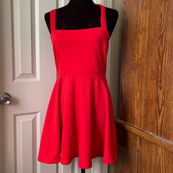 Forever 21 Dresses & Skirts - Forever 21 red dress SZ L